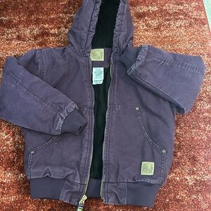 Berne Youth Small Jacket size 7-8 purple GUC